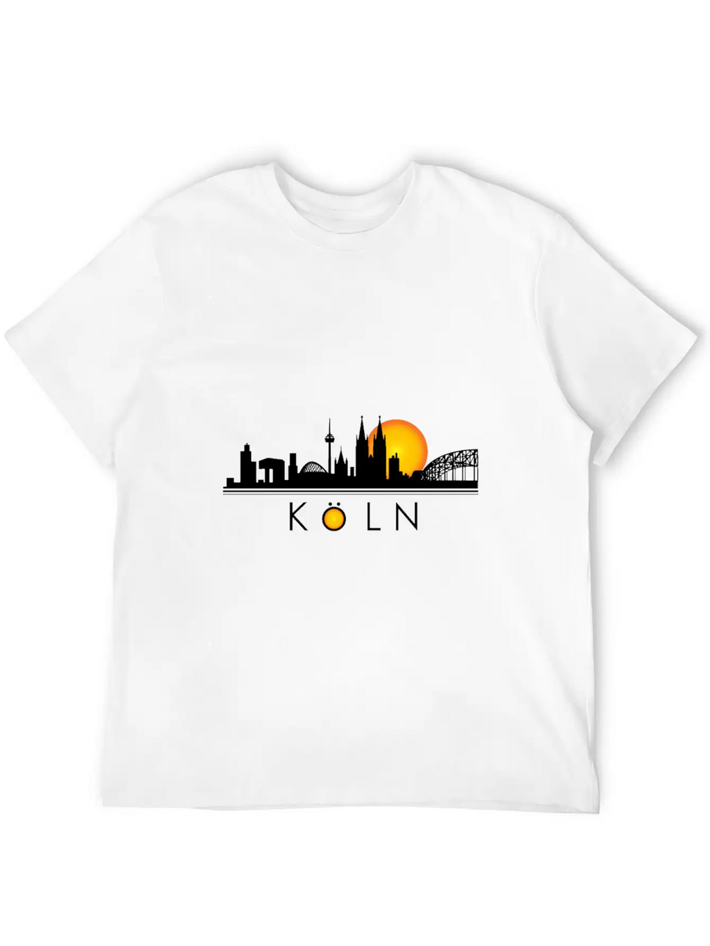 Köln Essential Cotton Tee For Daily Outfits – Unisex Style