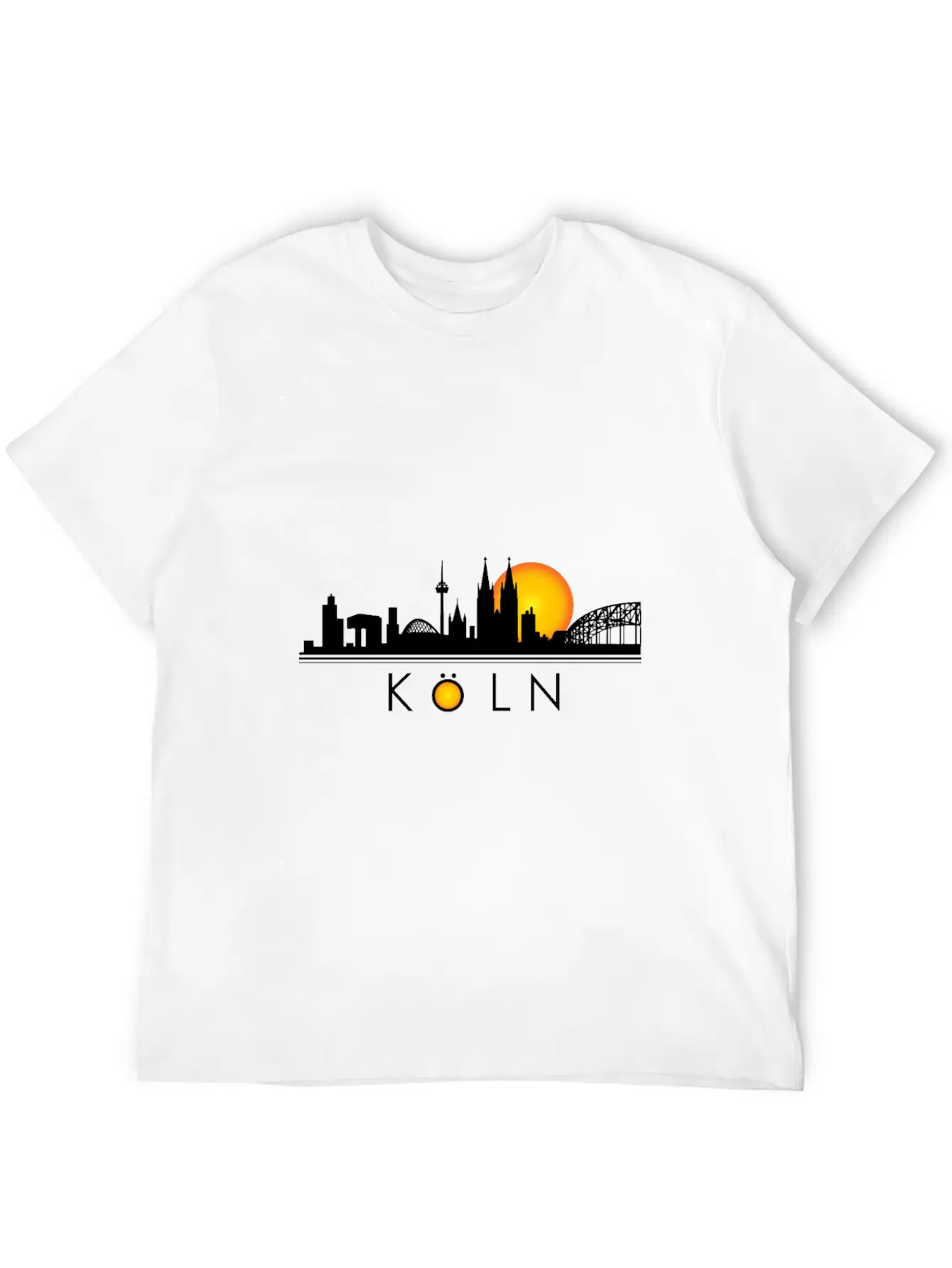 Köln Essential Cotton Tee For Daily Outfits – Unisex Style