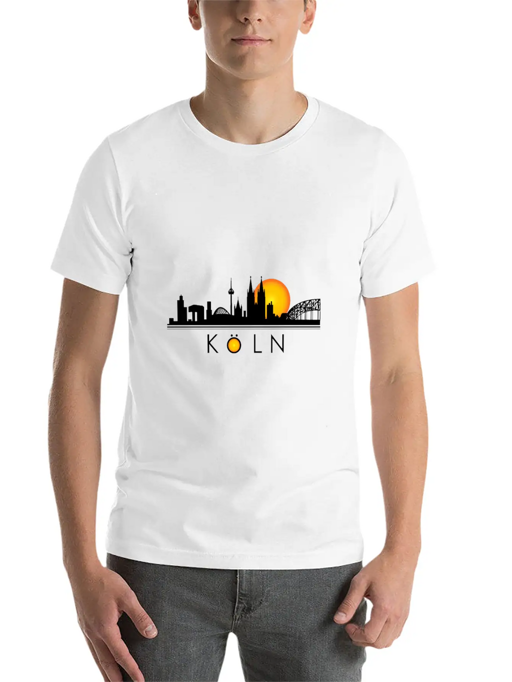 Köln Essential Cotton Tee For Daily Outfits – Unisex Style