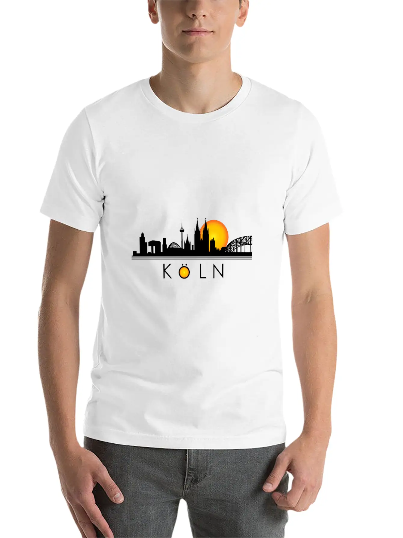 Köln Essential Cotton Tee For Daily Outfits – Unisex Style