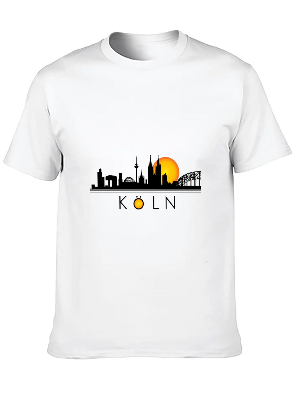 Köln Essential Cotton Tee For Daily Outfits – Unisex Style