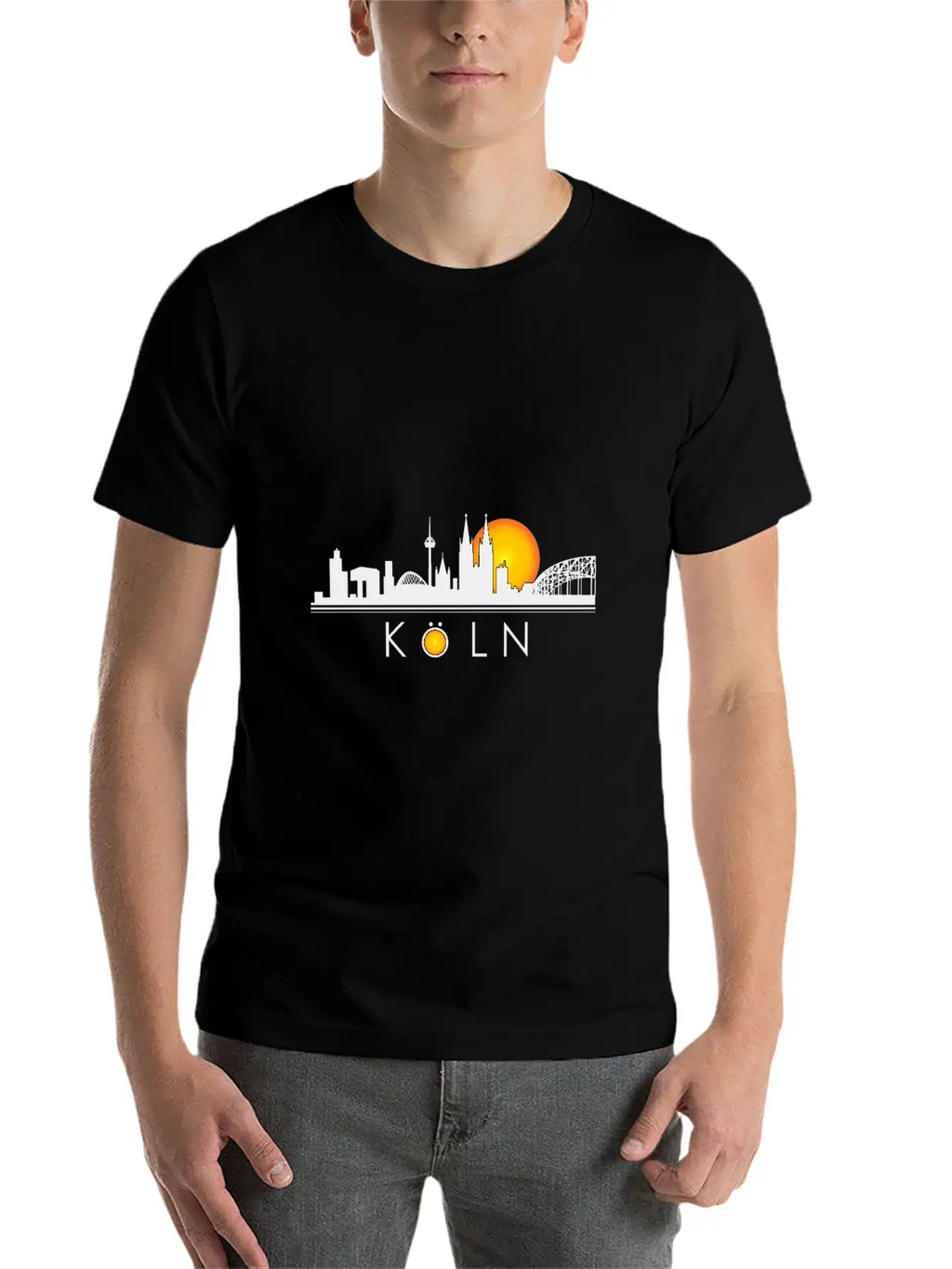 Köln Essential Cotton Tee For Daily Outfits – Unisex Style