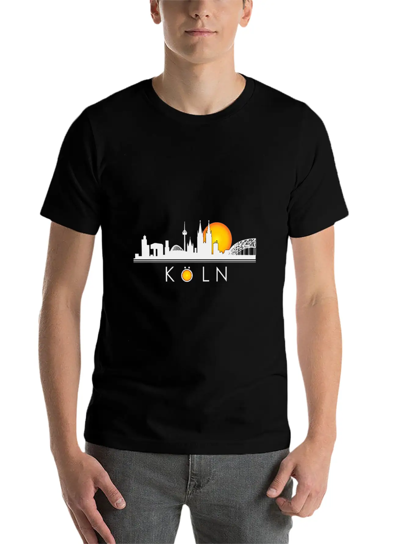 Köln Essential Cotton Tee For Daily Outfits – Unisex Style