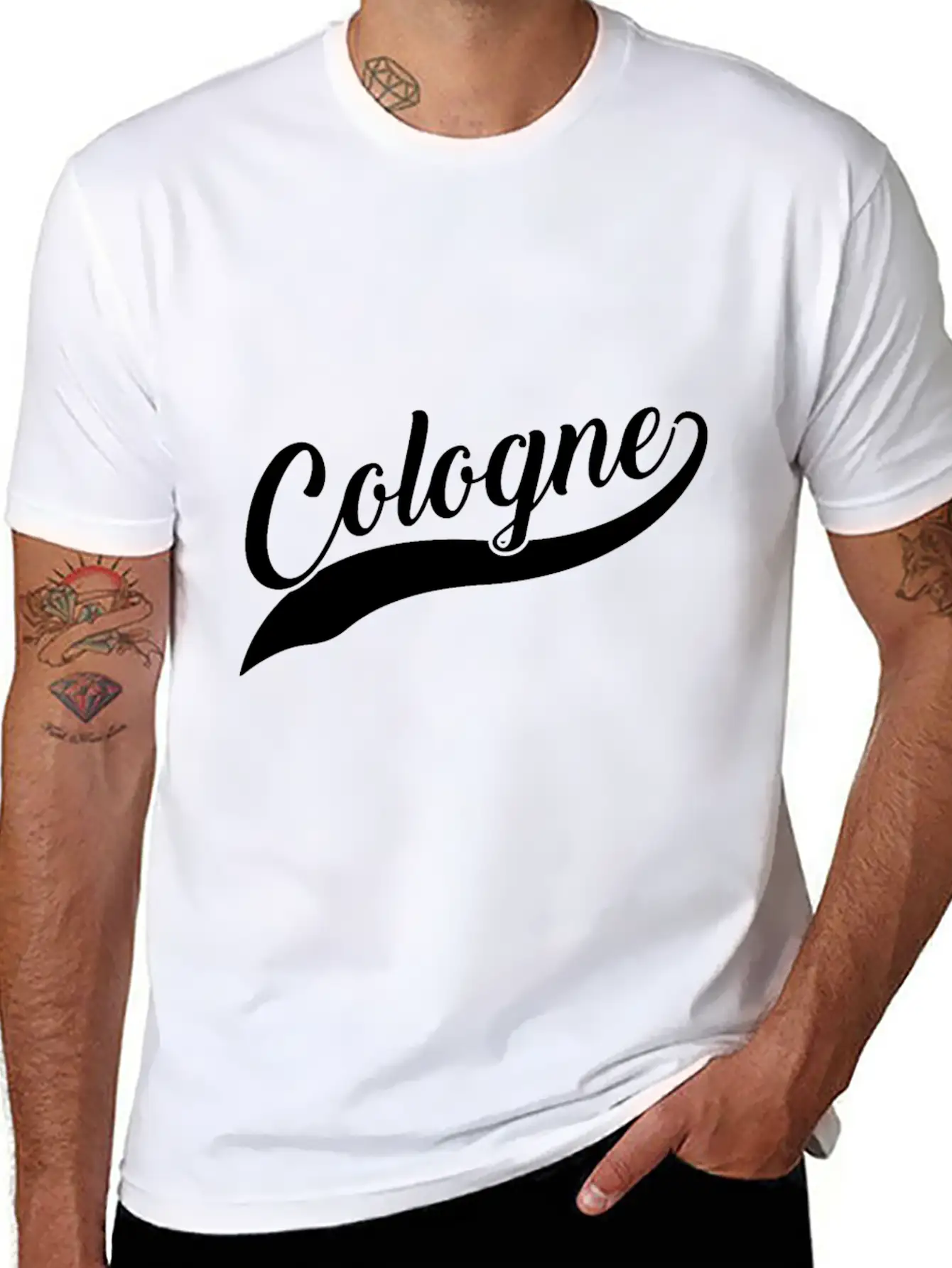 Köln Stylish Everyday T-Shirt – Unisex Basic Cotton Tee