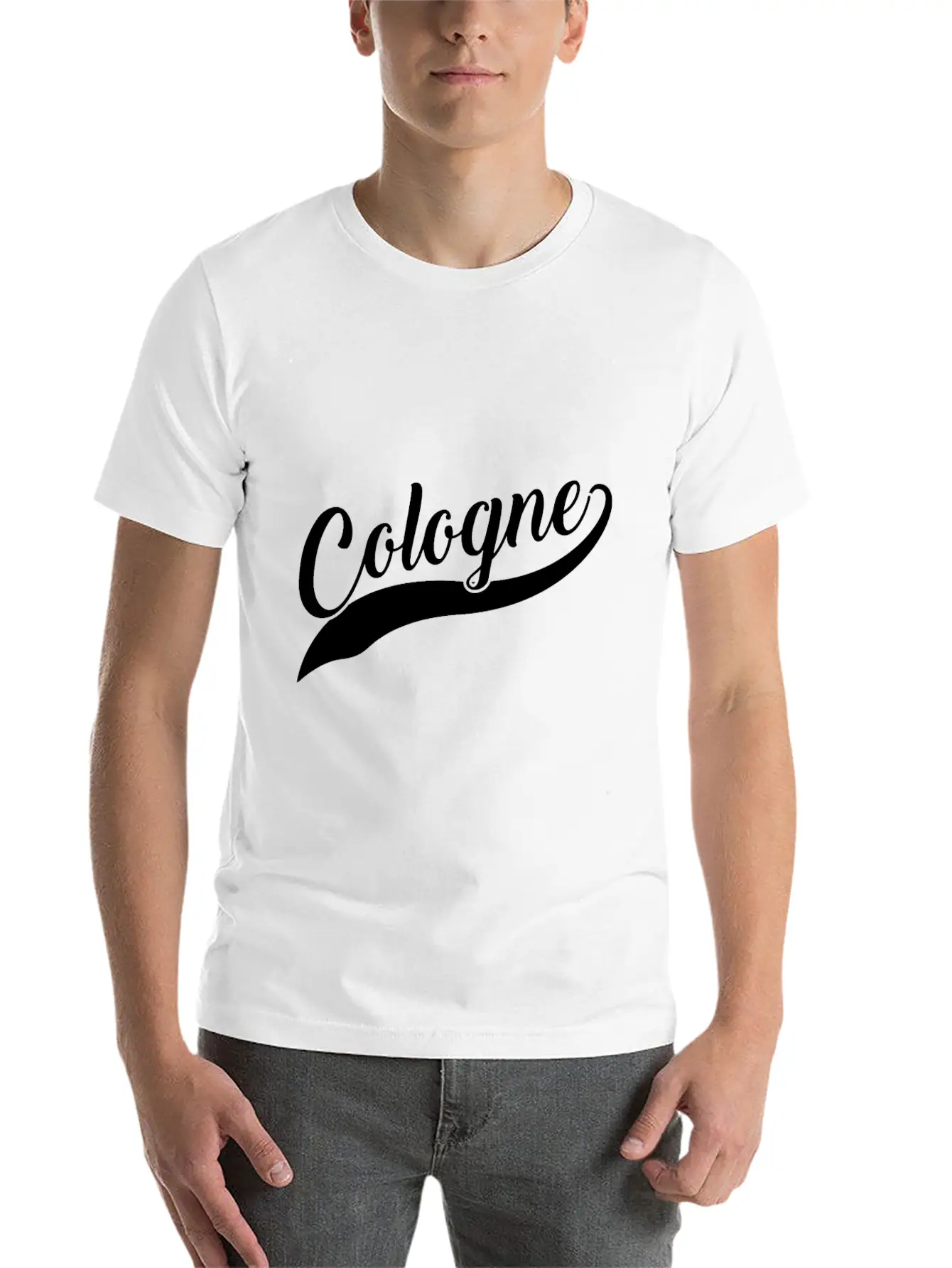 Köln Stylish Everyday T-Shirt – Unisex Basic Cotton Tee