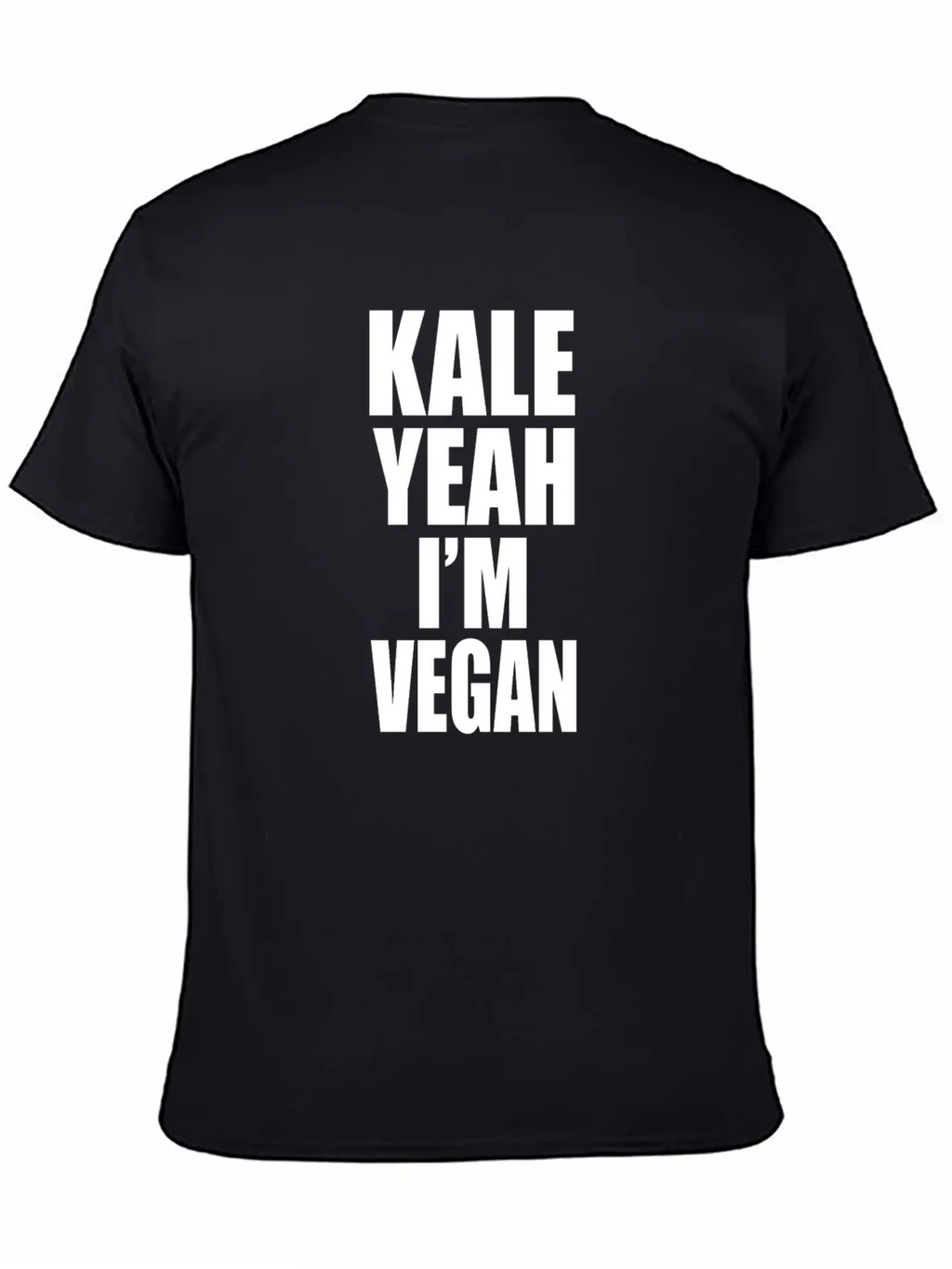 Kale Yeah Im Vegan Breathable Soft Cotton T-Shirt – Timeless Casual Look