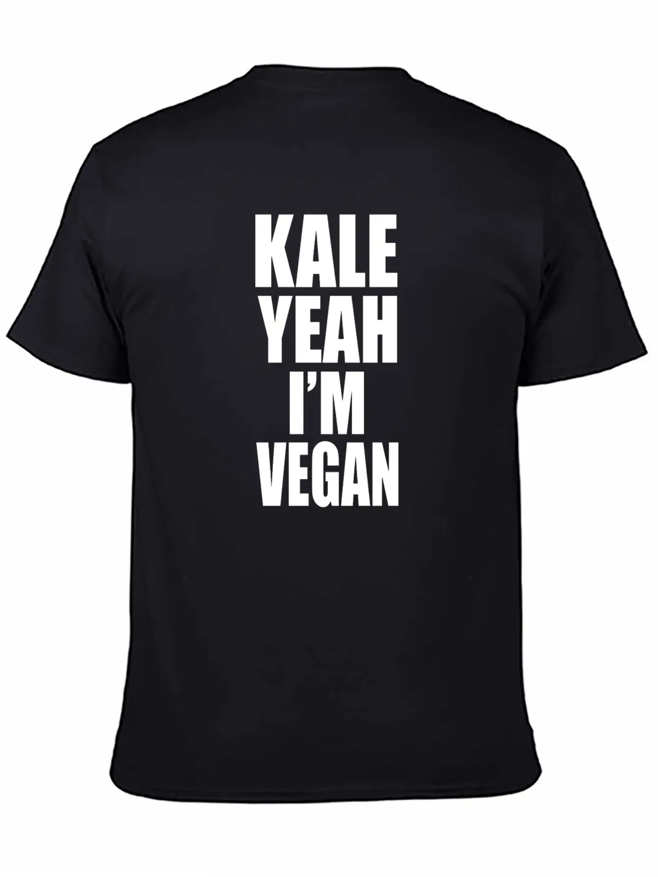 Kale Yeah Im Vegan Breathable Soft Cotton T-Shirt – Timeless Casual Look