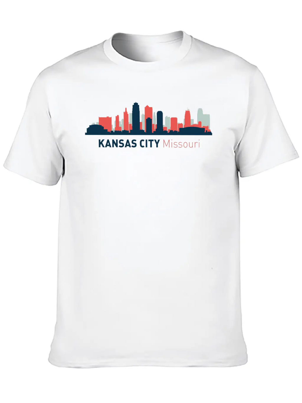 Kansas City, Missouri Relaxed Everyday Tee – Lightweight And Durable Cotton