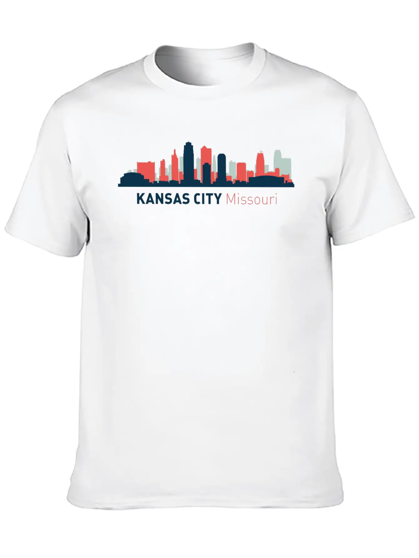 Kansas City, Missouri Relaxed Everyday Tee – Lightweight And Durable Cotton