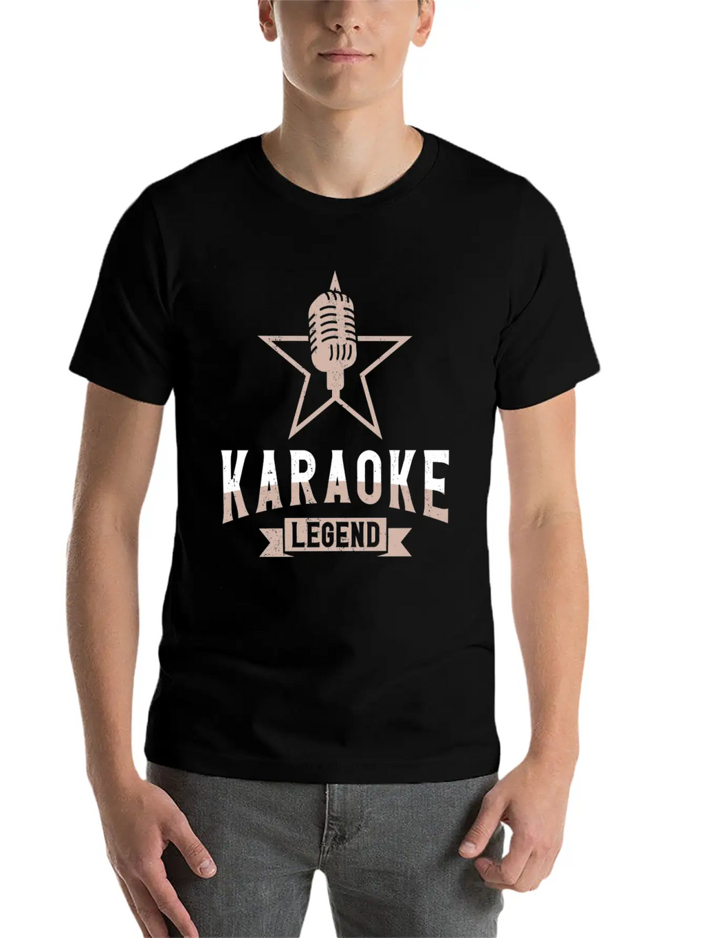 Karaoke Singer Karaoke Legend Breathable Graphic T-Shirt – Perfect For Casual Days