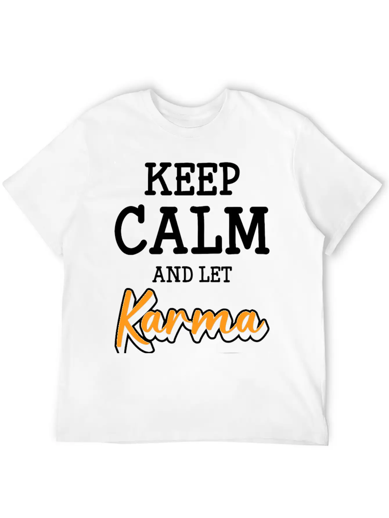 Karma Yoga Ego Basic Graphic T-Shirt – Daily Comfort In Soft Cotton