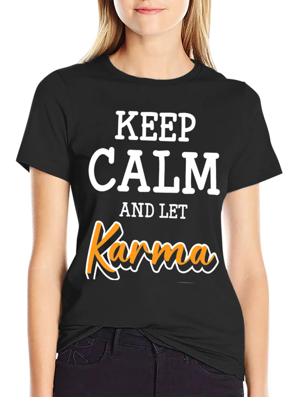 Karma Yoga Ego Basic Graphic T-Shirt – Daily Comfort In Soft Cotton