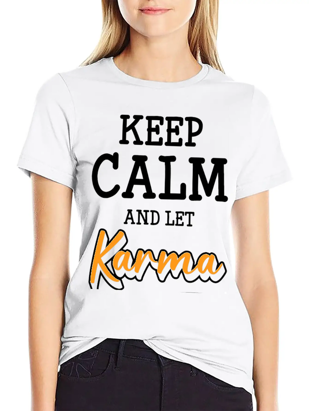 Karma Yoga Ego Basic Graphic T-Shirt – Daily Comfort In Soft Cotton