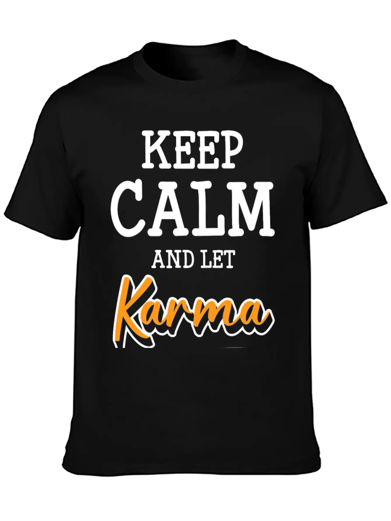 Karma Yoga Ego Basic Graphic T-Shirt – Daily Comfort In Soft Cotton