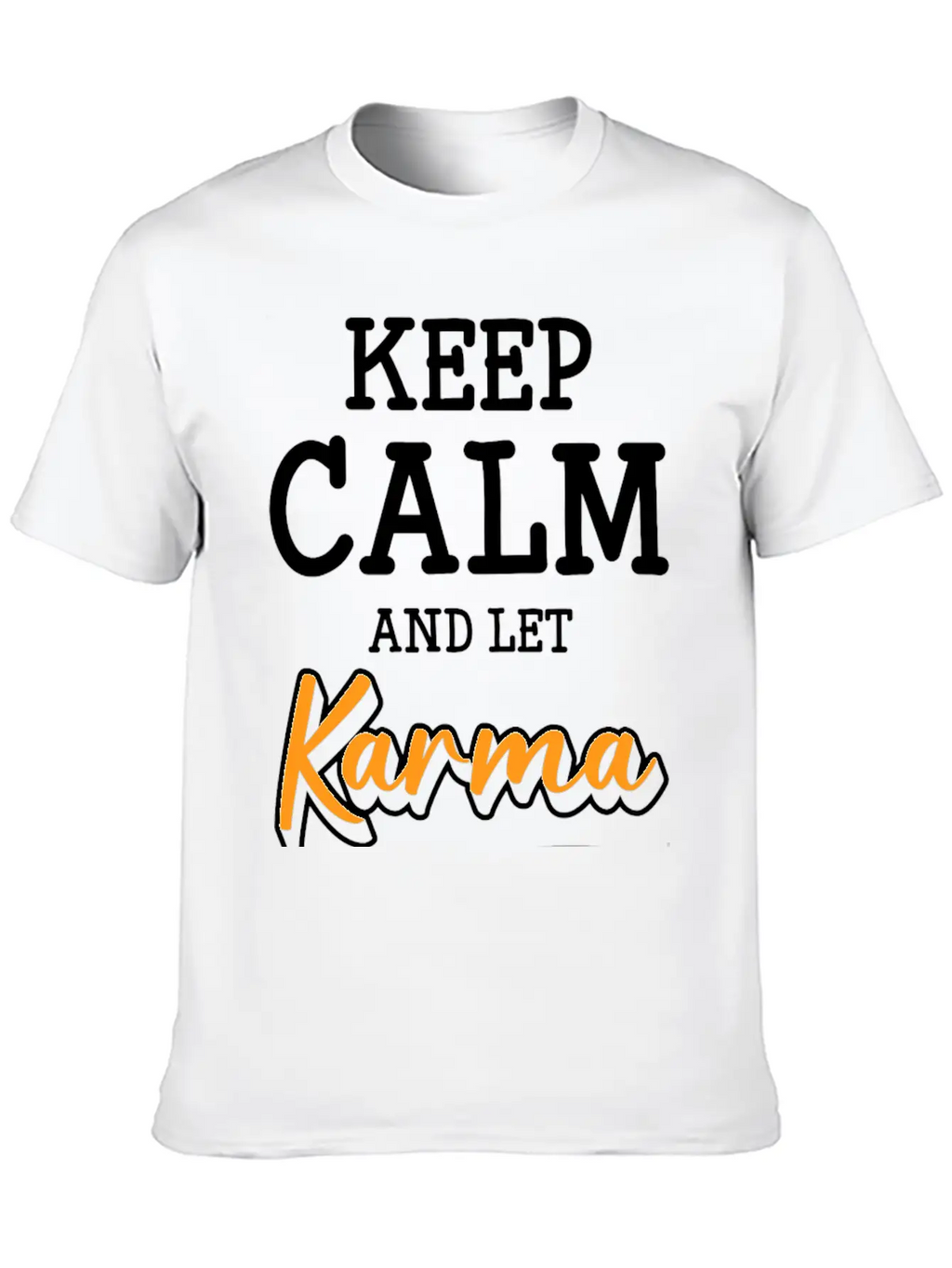 Karma Yoga Ego Basic Graphic T-Shirt – Daily Comfort In Soft Cotton