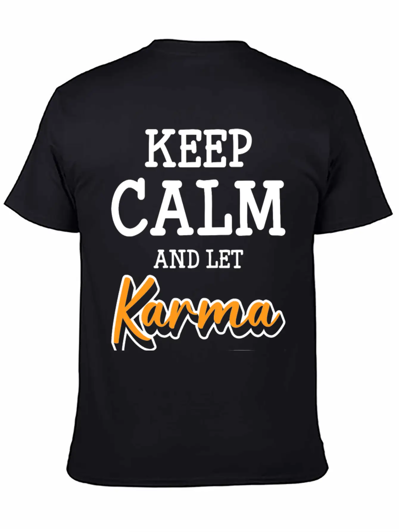 Karma Yoga Ego Basic Graphic T-Shirt – Daily Comfort In Soft Cotton