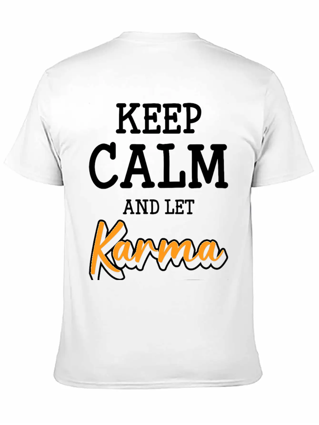 Karma Yoga Ego Basic Graphic T-Shirt – Daily Comfort In Soft Cotton
