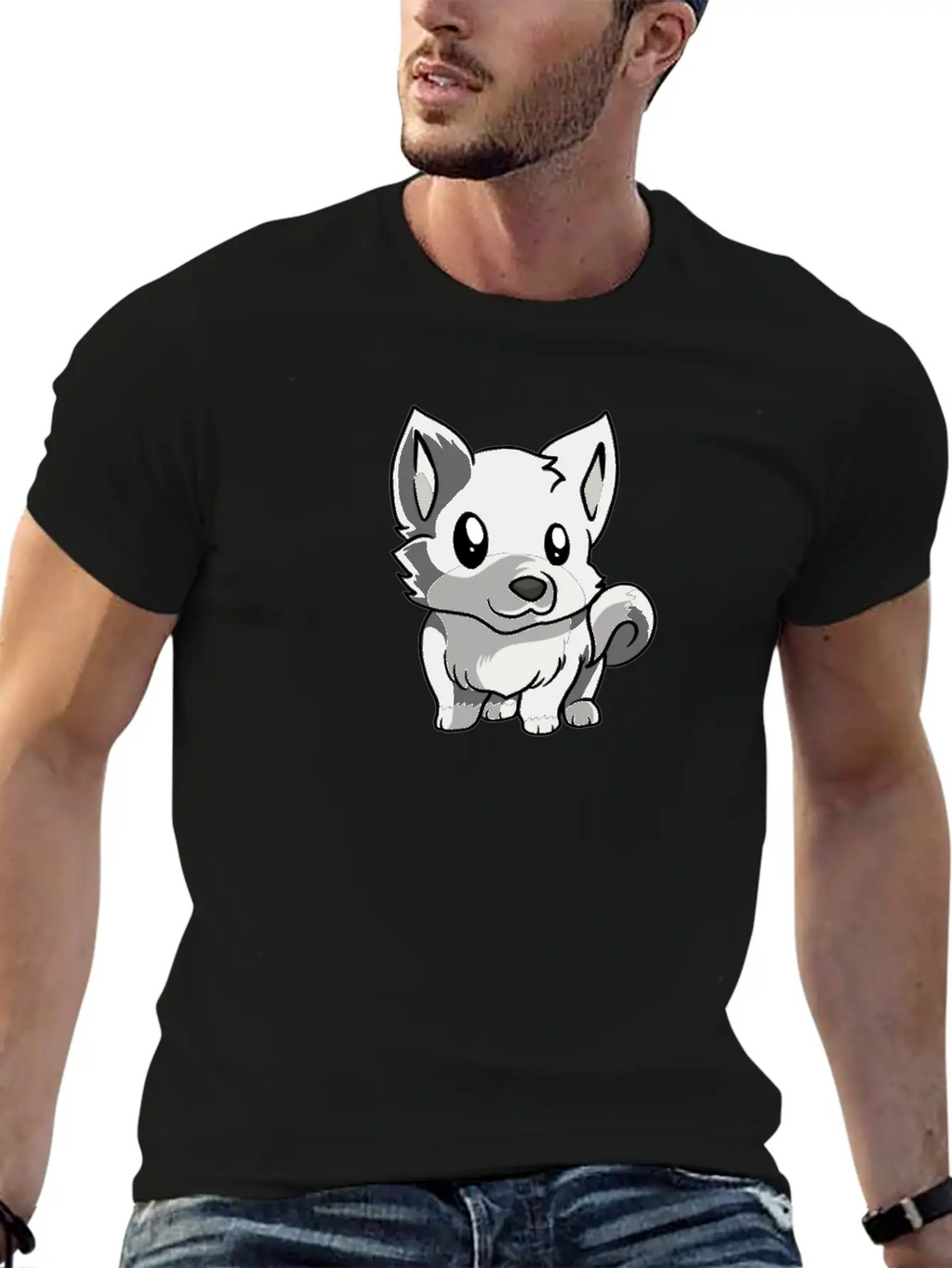 Kawaii Anime Wolf Lover Wolves Costume Breathable Graphic T-Shirt – Perfect For Casual Days