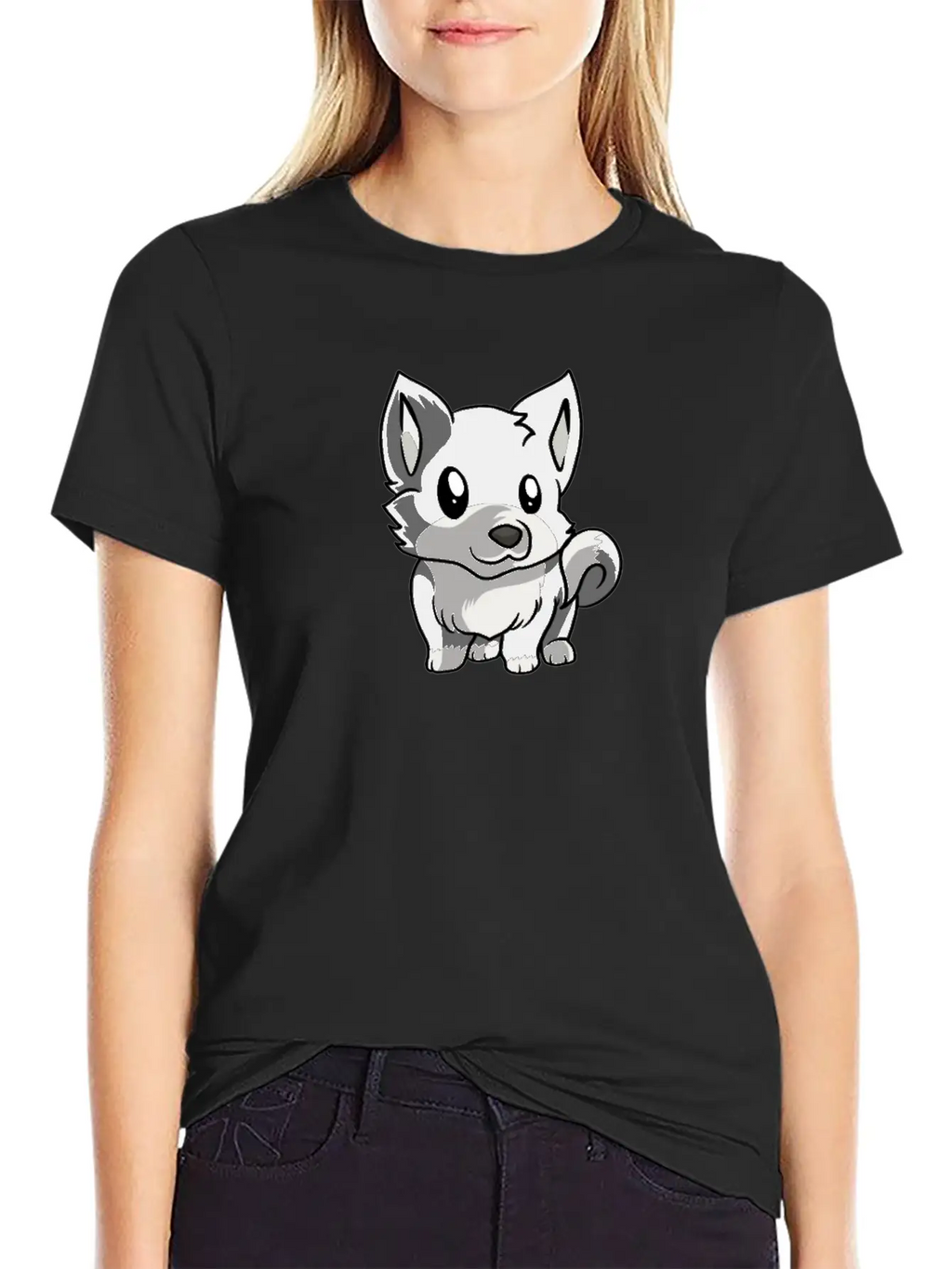 Kawaii Anime Wolf Lover Wolves Costume Breathable Graphic T-Shirt – Perfect For Casual Days