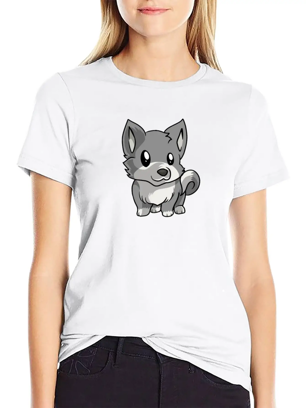 Kawaii Anime Wolf Lover Wolves Costume Breathable Graphic T-Shirt – Perfect For Casual Days
