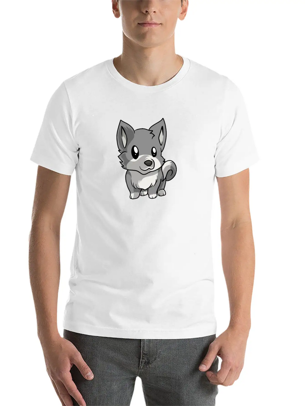 Kawaii Anime Wolf Lover Wolves Costume Breathable Graphic T-Shirt – Perfect For Casual Days