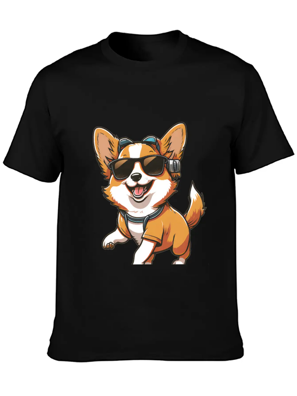 Kawaii Cute Dog For Dog Lover Essential Cotton Tee For Daily Outfits – Unisex Style