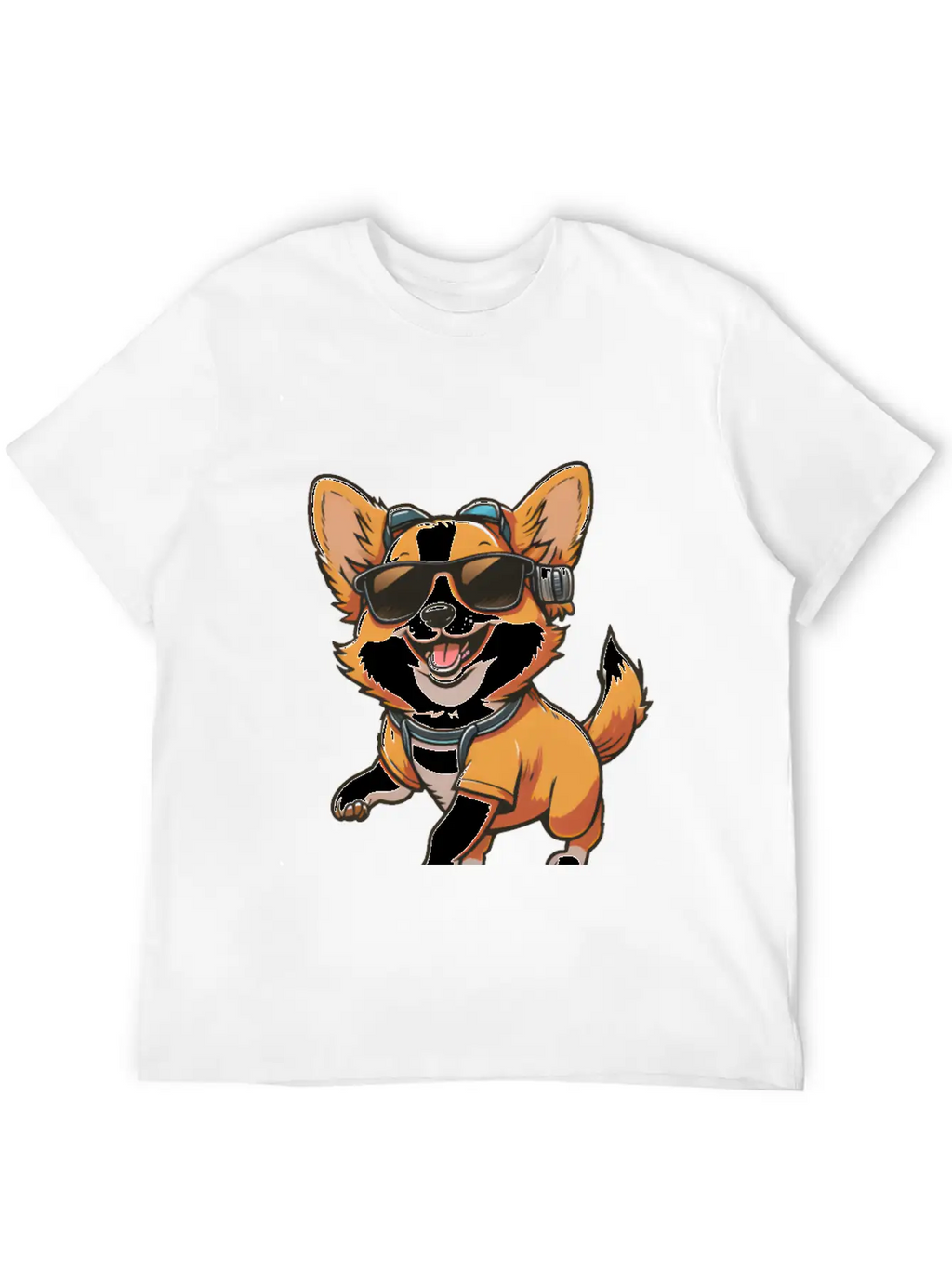 Kawaii Cute Dog For Dog Lover Essential Cotton Tee For Daily Outfits – Unisex Style
