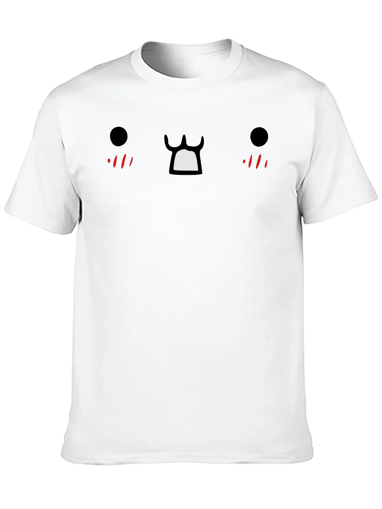 Kawaii Face 11 Breathable Graphic T-Shirt – Perfect For Casual Days