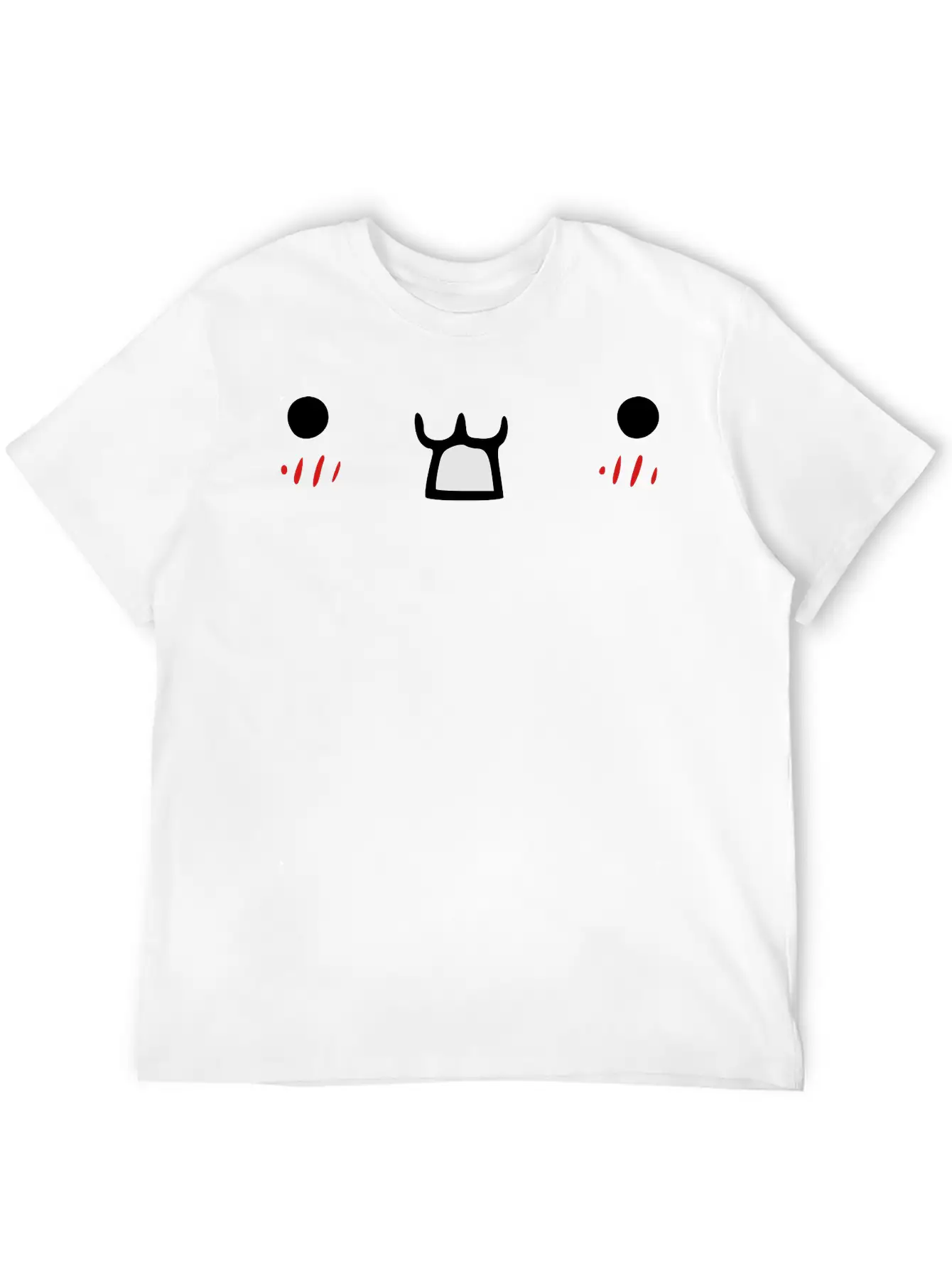 Kawaii Face 11 Breathable Graphic T-Shirt – Perfect For Casual Days
