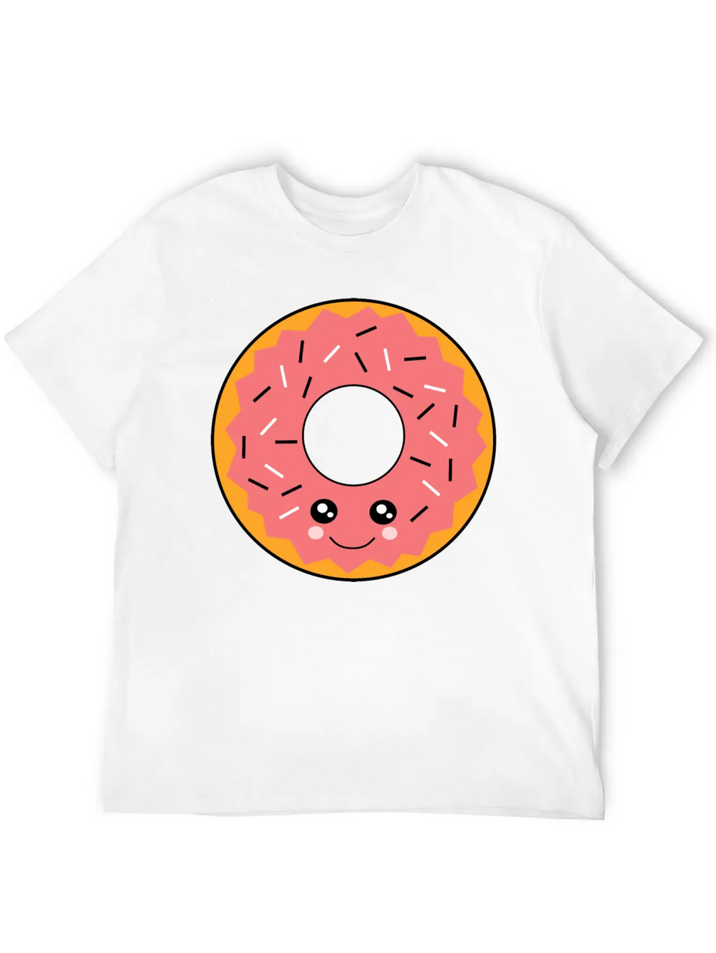 Kawaii Food Basic Graphic T-Shirt – Daily Comfort In Soft Cotton