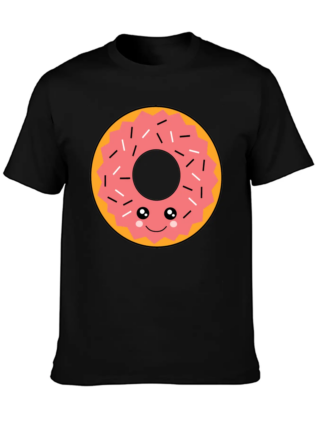 Kawaii Food Basic Graphic T-Shirt – Daily Comfort In Soft Cotton