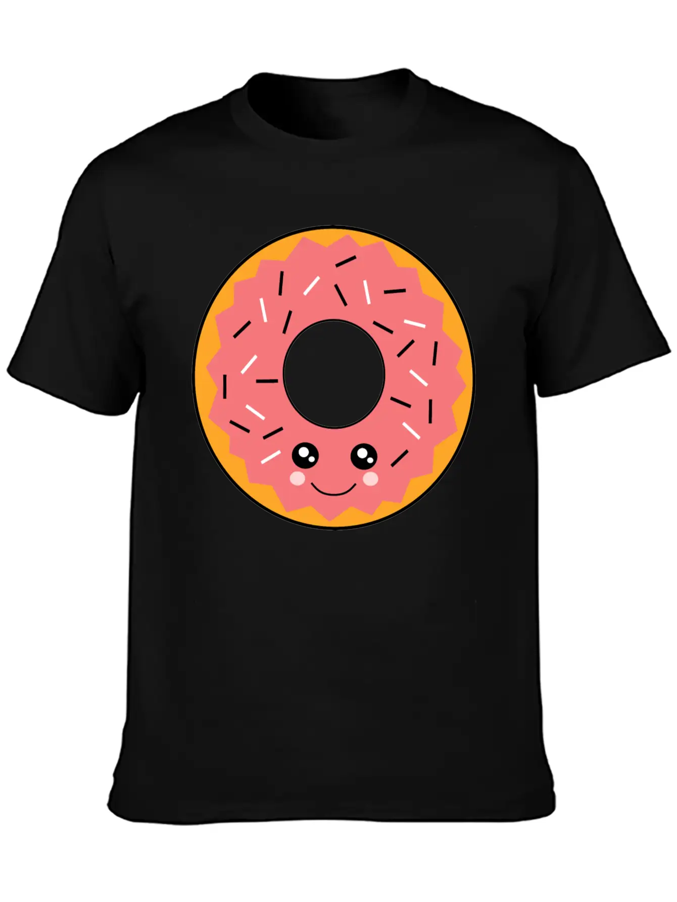 Kawaii Food Basic Graphic T-Shirt – Daily Comfort In Soft Cotton
