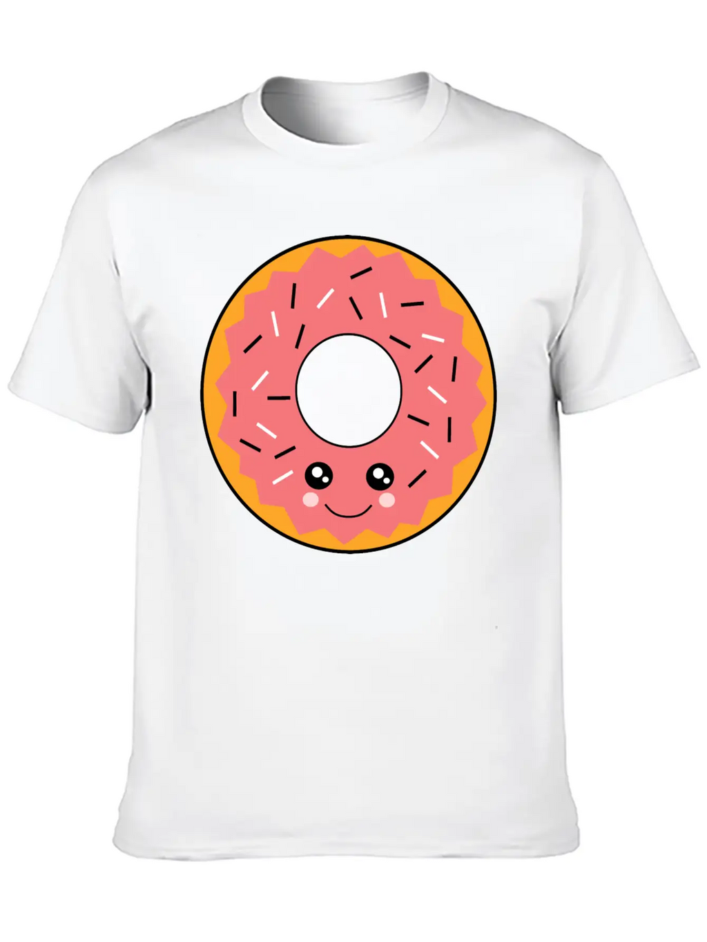 Kawaii Food Basic Graphic T-Shirt – Daily Comfort In Soft Cotton