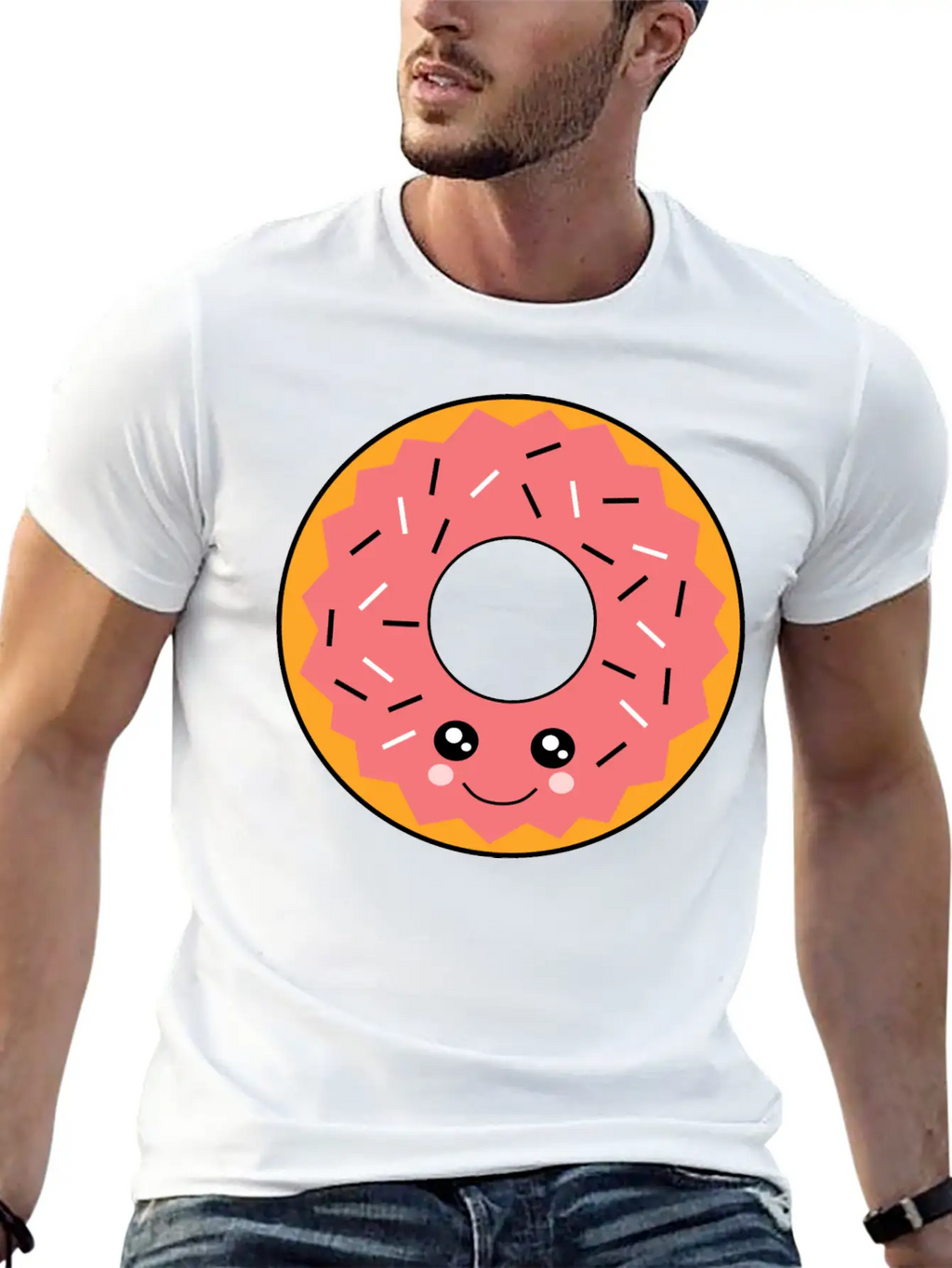 Kawaii Food Basic Graphic T-Shirt – Daily Comfort In Soft Cotton