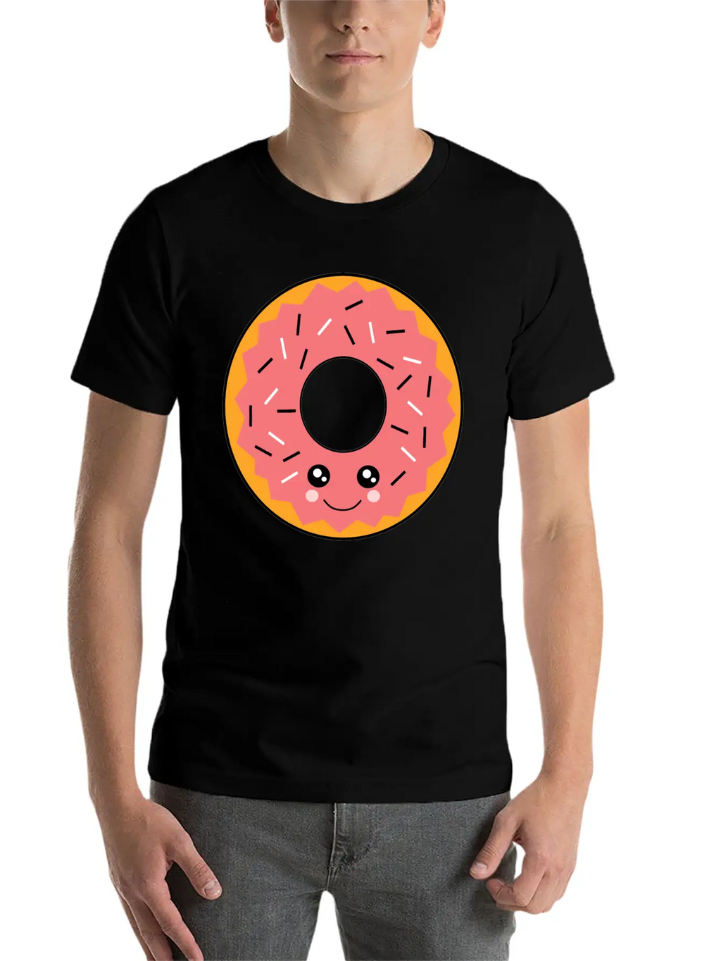 Kawaii Food Basic Graphic T-Shirt – Daily Comfort In Soft Cotton