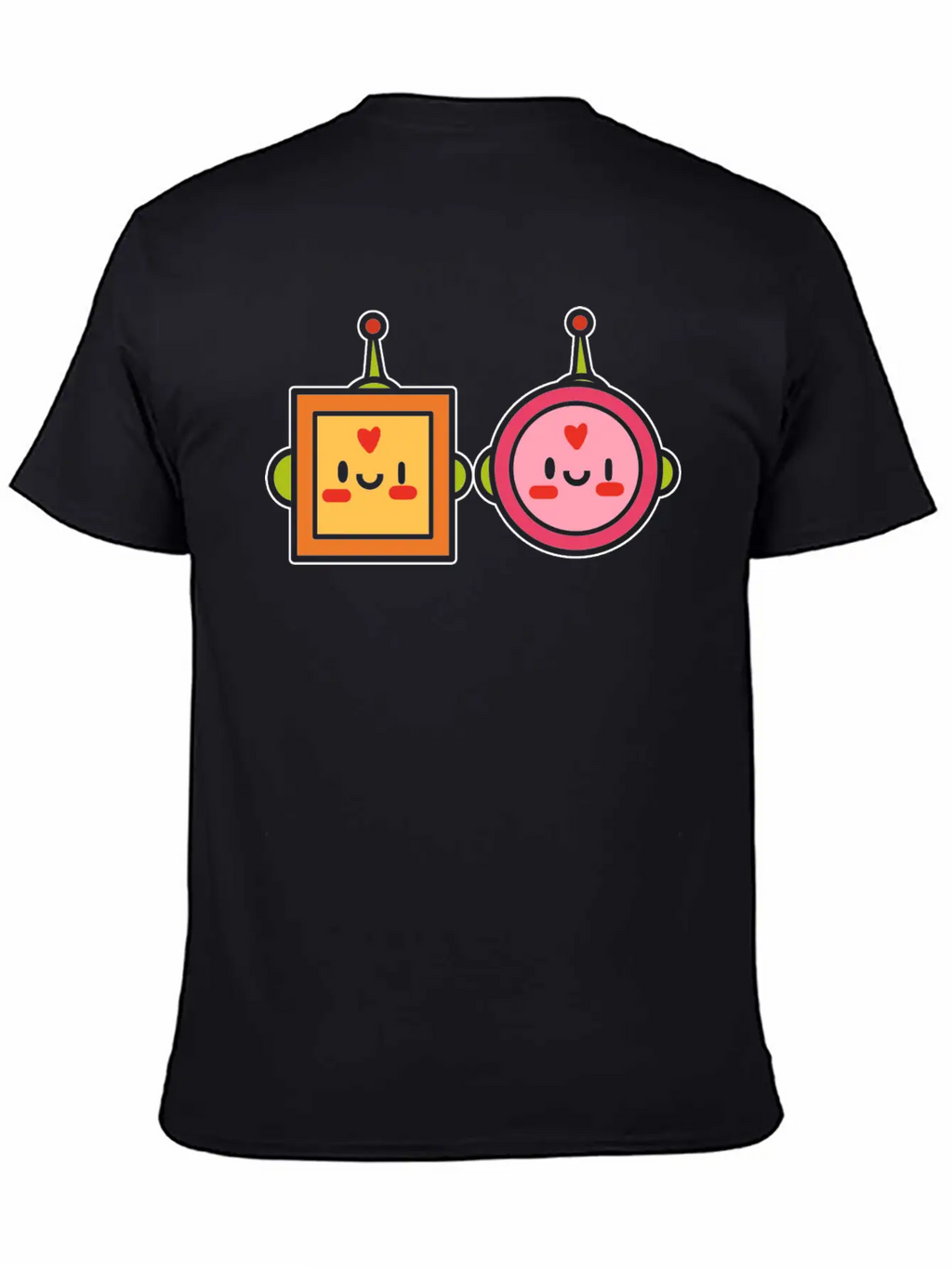 Kawaii Robot Japanese Gift Unisex Casual T-Shirt – Clean Design For Daily Comfort