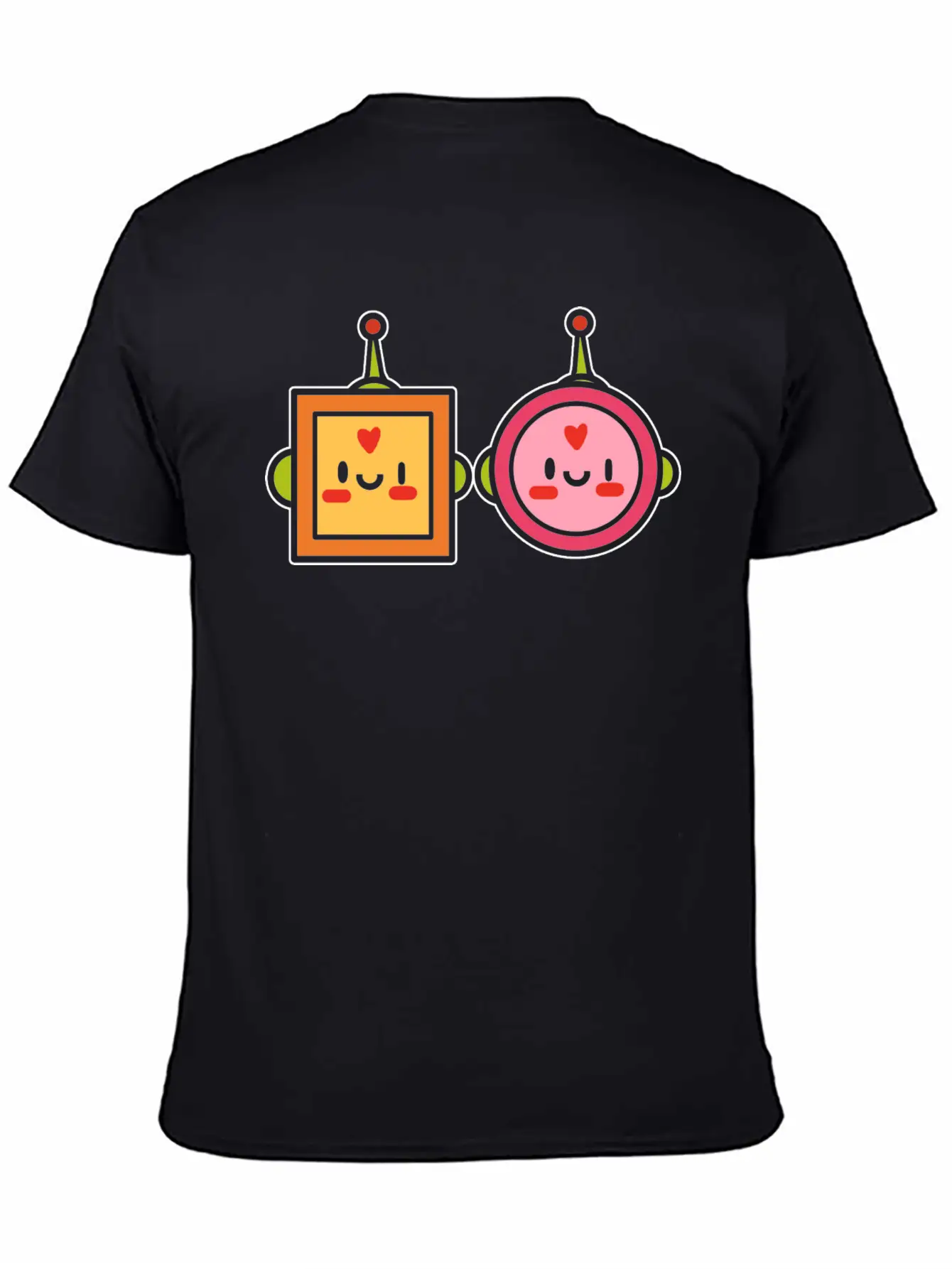 Kawaii Robot Japanese Gift Unisex Casual T-Shirt – Clean Design For Daily Comfort