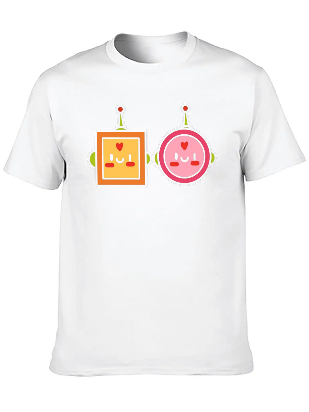 Kawaii Robot Japanese Gift Unisex Casual T-Shirt – Clean Design For Daily Comfort