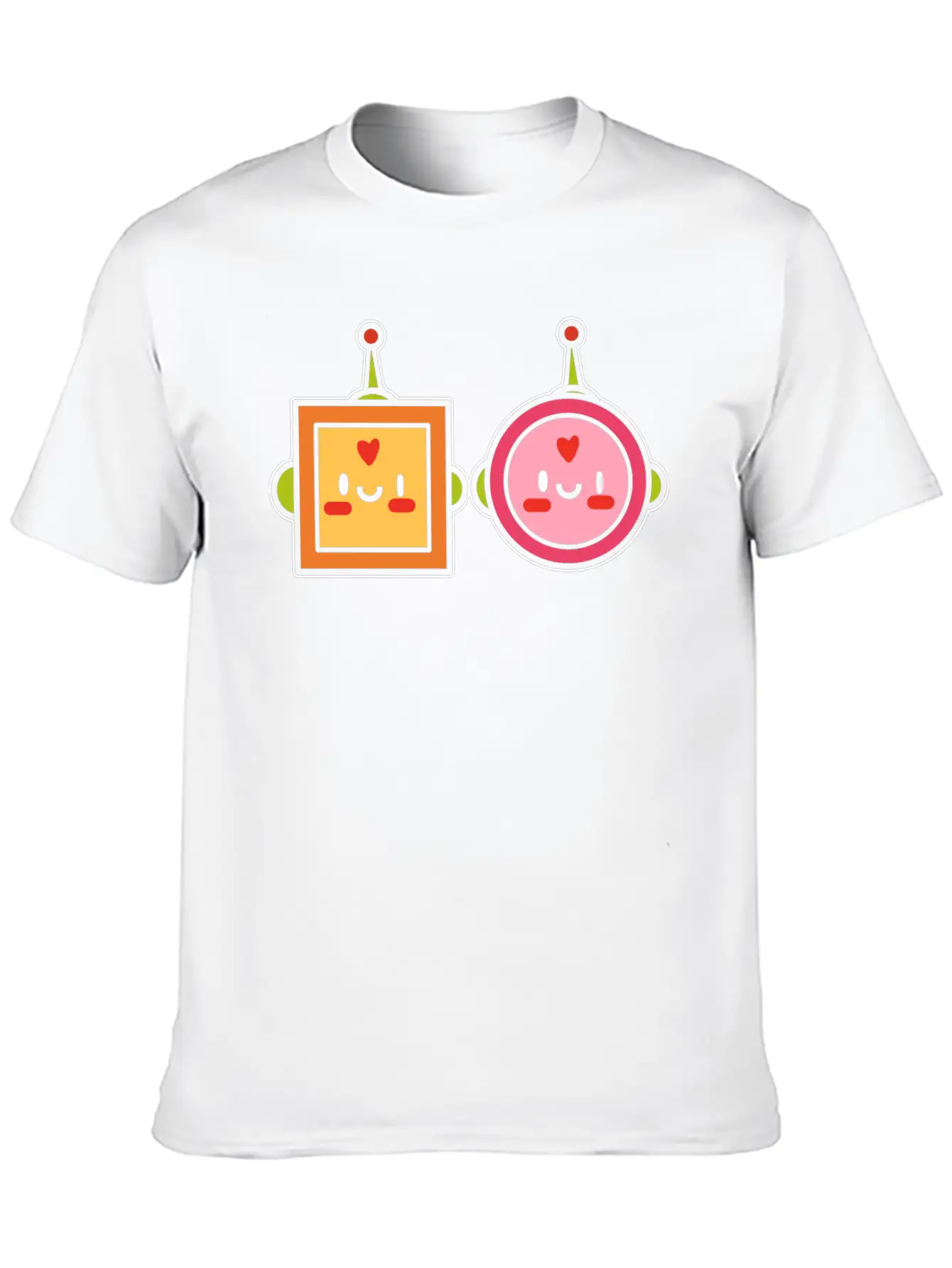 Kawaii Robot Japanese Gift Unisex Casual T-Shirt – Clean Design For Daily Comfort