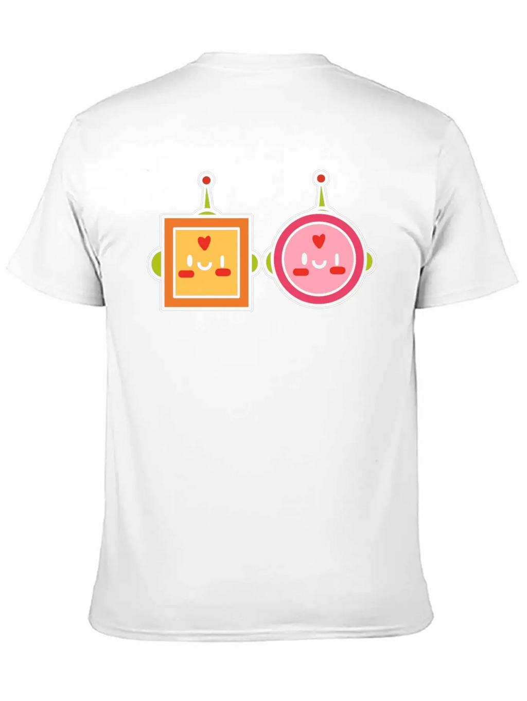 Kawaii Robot Japanese Gift Unisex Casual T-Shirt – Clean Design For Daily Comfort