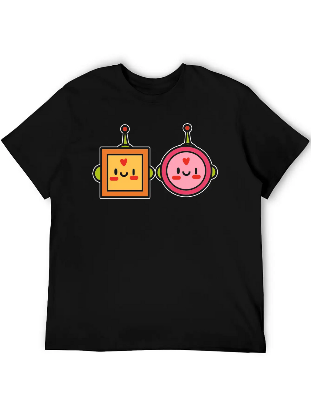 Kawaii Robot Japanese Gift Unisex Casual T-Shirt – Clean Design For Daily Comfort
