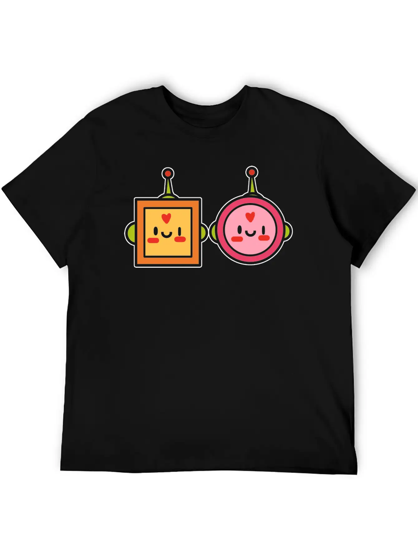 Kawaii Robot Japanese Gift Unisex Casual T-Shirt – Clean Design For Daily Comfort