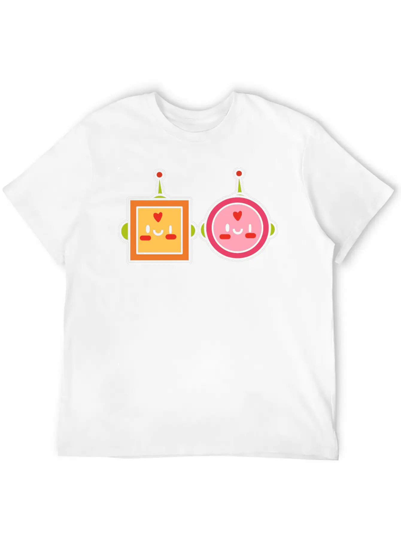 Kawaii Robot Japanese Gift Unisex Casual T-Shirt – Clean Design For Daily Comfort