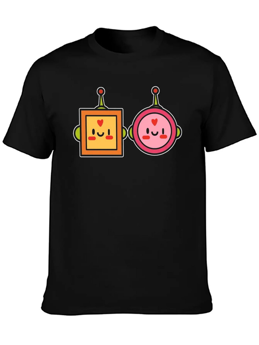 Kawaii Robot Japanese Gift Unisex Casual T-Shirt – Clean Design For Daily Comfort