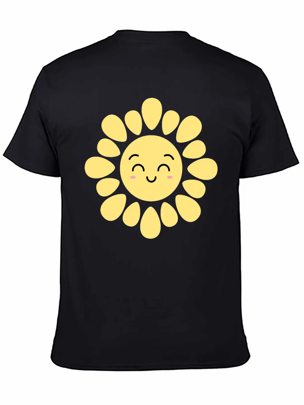 Kawaii Smile Sun Design | Cute Sun T-Shirt Unisex Casual T-Shirt – Clean Design For Daily Comfort