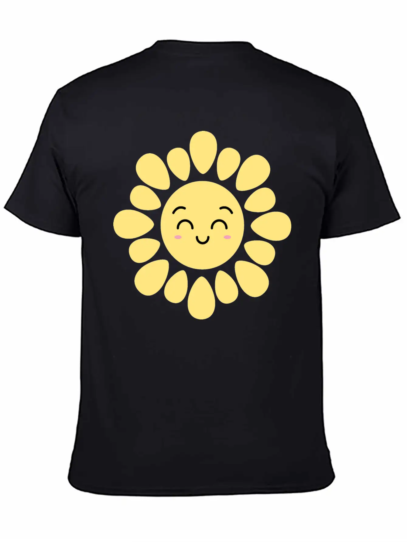 Kawaii Smile Sun Design | Cute Sun T-Shirt Unisex Casual T-Shirt – Clean Design For Daily Comfort