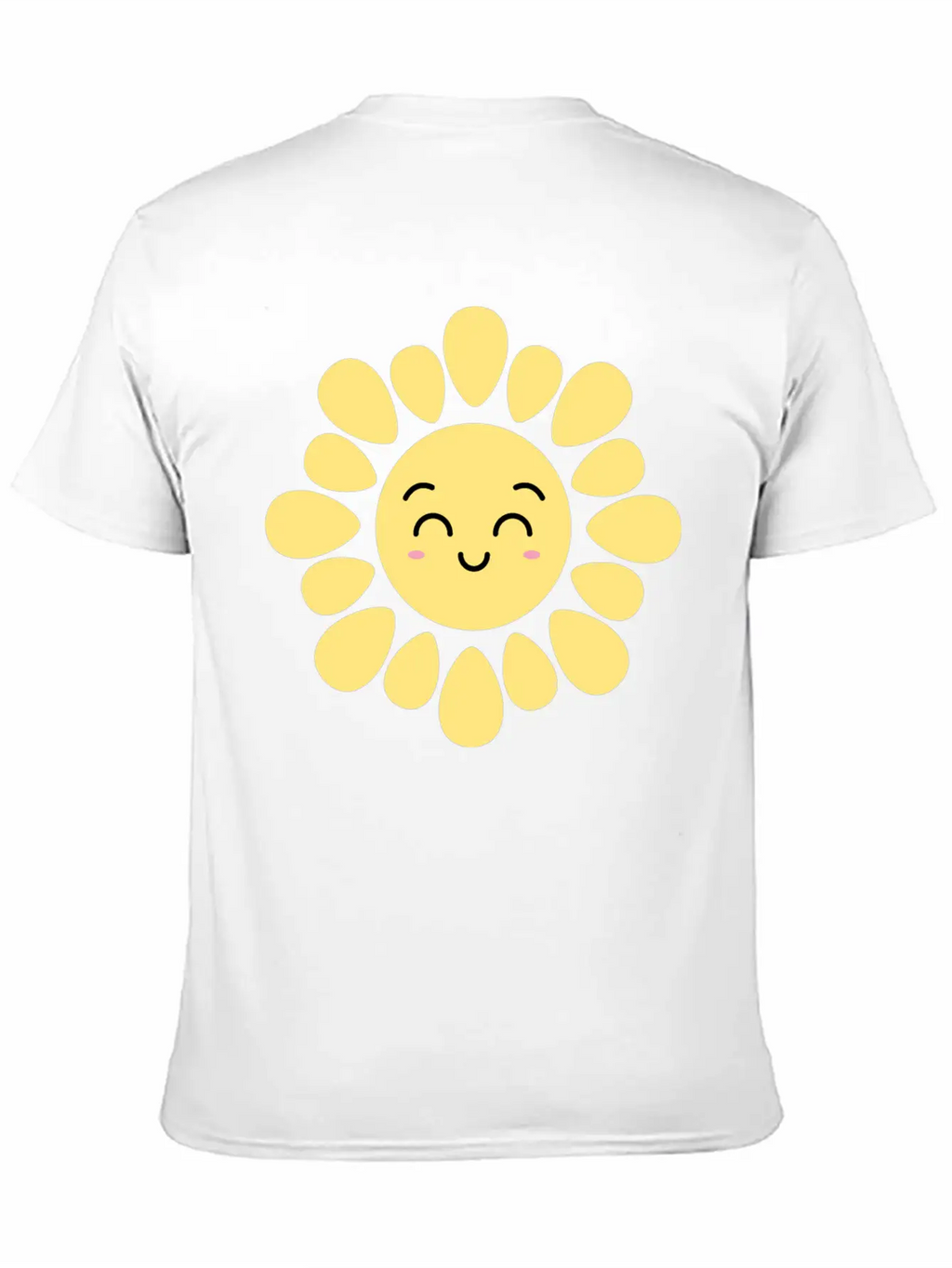 Kawaii Smile Sun Design | Cute Sun T-Shirt Unisex Casual T-Shirt – Clean Design For Daily Comfort