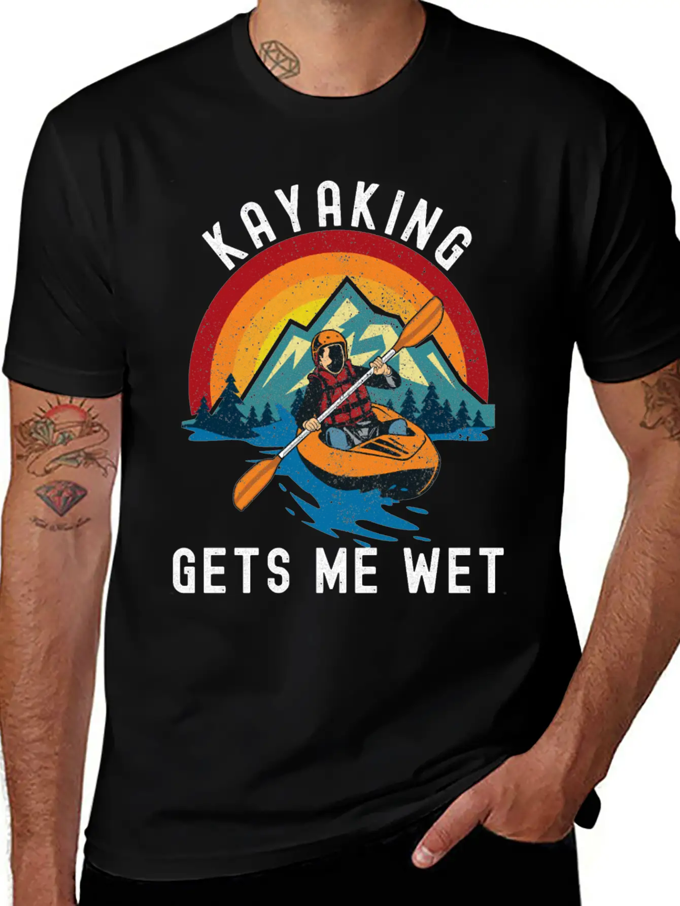 Kayaking Gets Me Wet Classic T Shirt Classic Cotton Tee – Unisex Comfort For Any Season