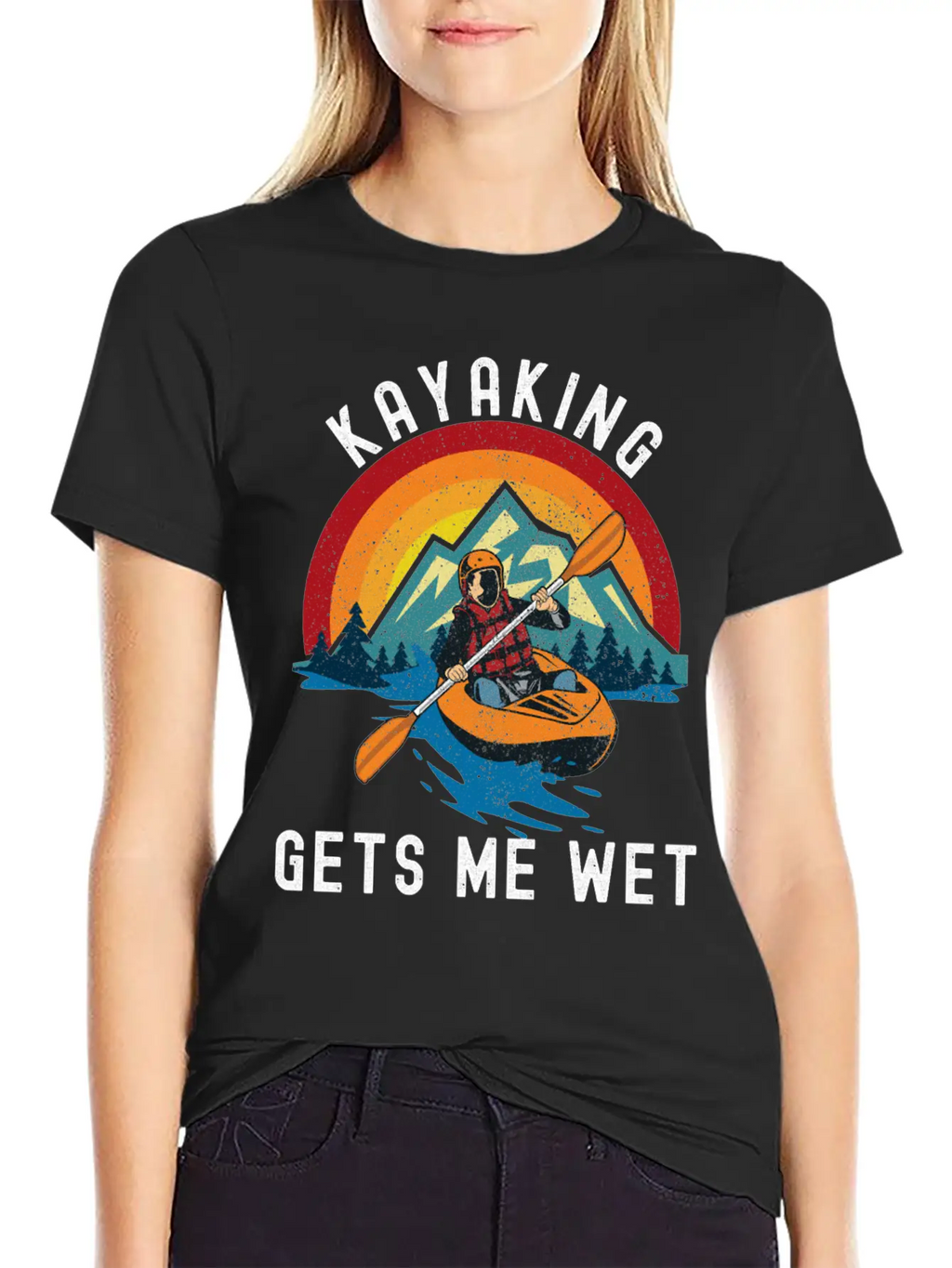 Kayaking Gets Me Wet Classic T Shirt Classic Cotton Tee – Unisex Comfort For Any Season