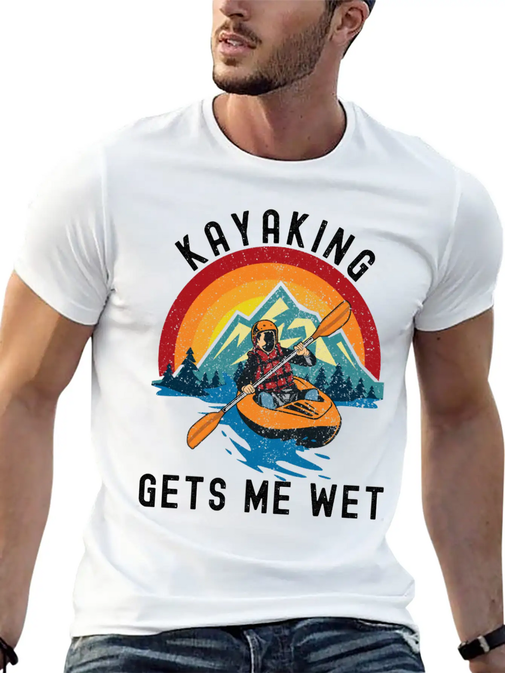 Kayaking Gets Me Wet Classic T Shirt Classic Cotton Tee – Unisex Comfort For Any Season